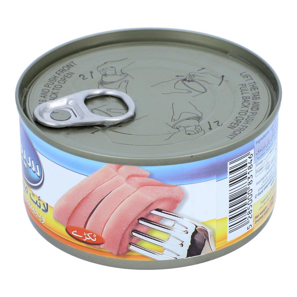 SIBLOU LIGHT MEAT TUNA CHUNKS IN OIL TIN 170GM