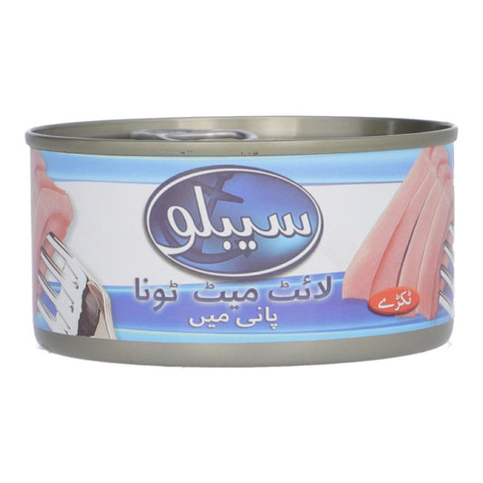 SIBLOU LIGHT MEAT TUNA CHUNKS IN WATER TIN 170GM