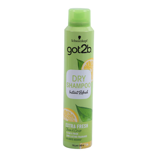 GOT2B DRY SHAMPOO EXTRA FRESH IT UP CLEAN & CRISP 200 ML