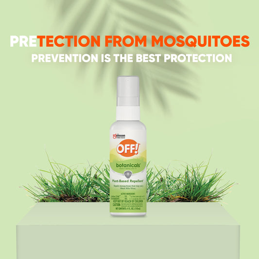 OFF!® Botanicals® Insect Repellent Spritz, Mosquito Repellent for Everyday Use, 4 fl oz.