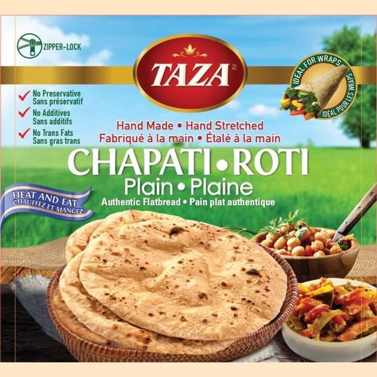 Taza Plain Chapati 5ct