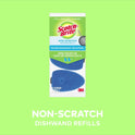 Scotch-Brite Non-Scratch Dishwand Refills Heads, 4 Refills Total