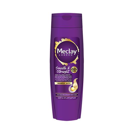 MECLAY LONDON SMOOTH & STRAIGHT SHAMPOO 185ML