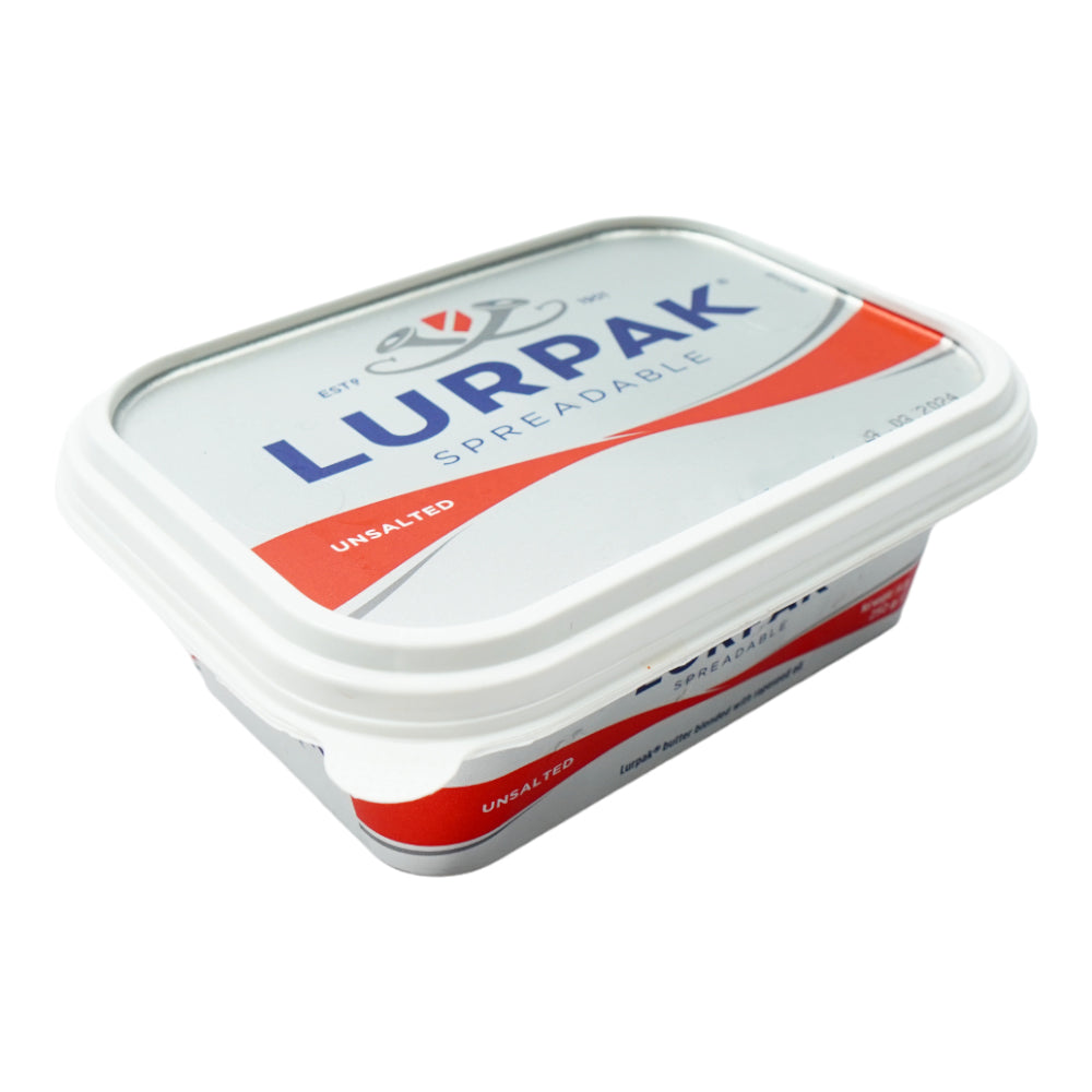 LURPAK BUTTER SPREADABLE UNSALTED 250 GM