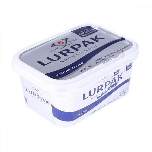 LURPAK BUTTER SLIGHTLY SALTED 500 GM