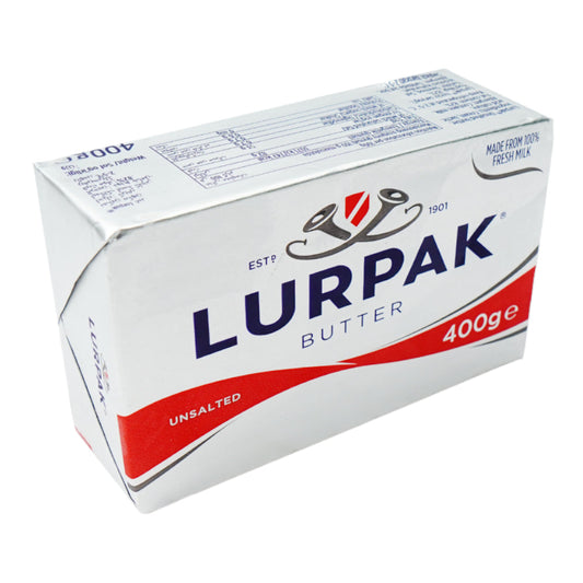 LURPAK BUTTER UNSALTED  400 GM