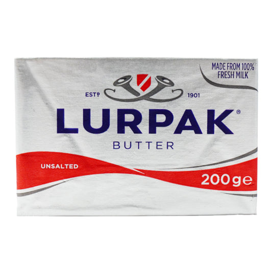 LURPAK BUTTER UNSALTED 200G