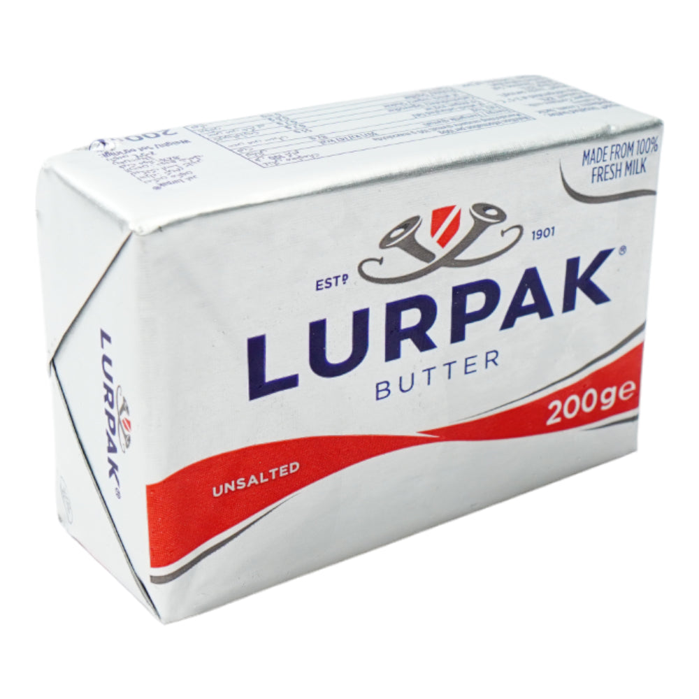 LURPAK BUTTER UNSALTED 200G