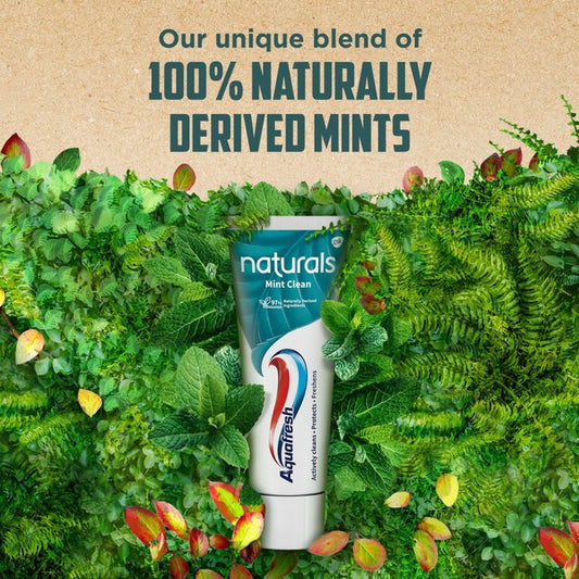 AQUA FRESH TOOTH PASTE NATURALS MINT CLEAN 75 ML