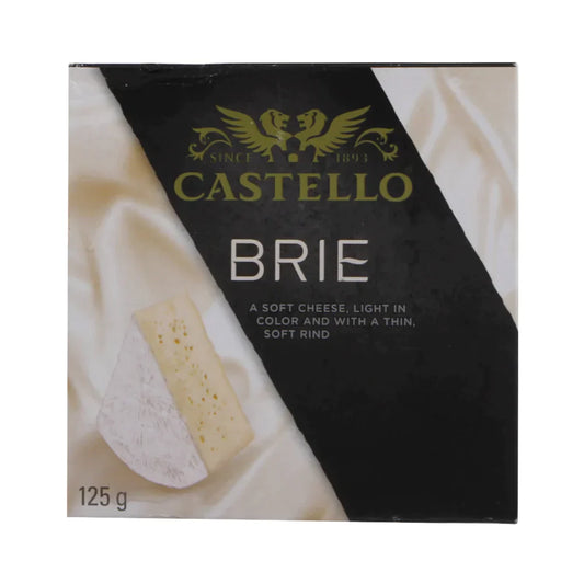 CASTELLO BRIE CHEESE NATURAL DANISH 125 GM