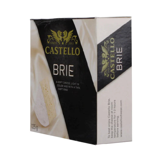 CASTELLO BRIE CHEESE NATURAL DANISH 125 GM