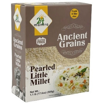 24 Mantra Organic Pearled Little Millet Small