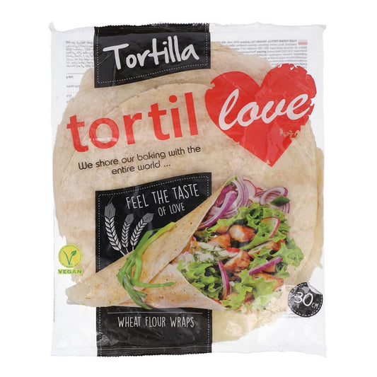 TORTILLA TORTIL WHEAT FLOUR WRAPS 30 CM 960 GM