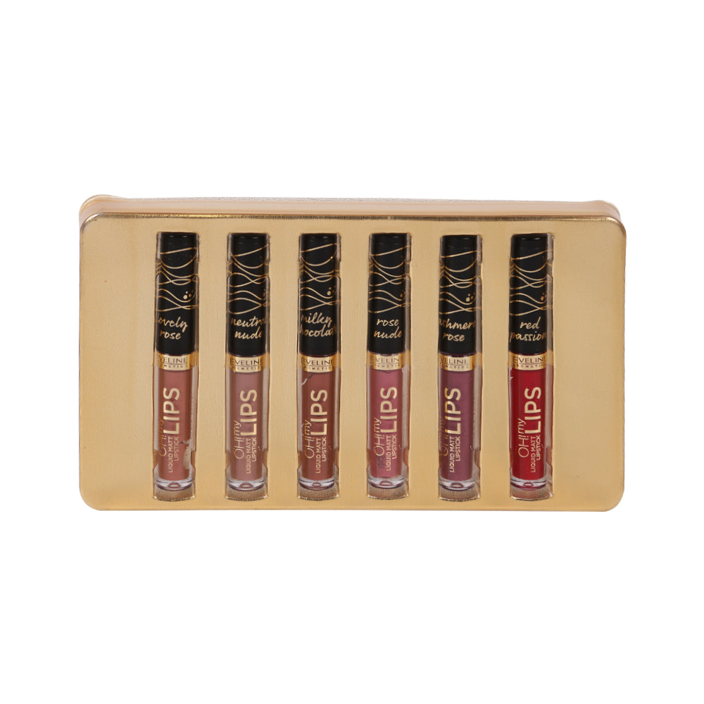 EVELINE OH MY LIPS GIFT SET 6PCS