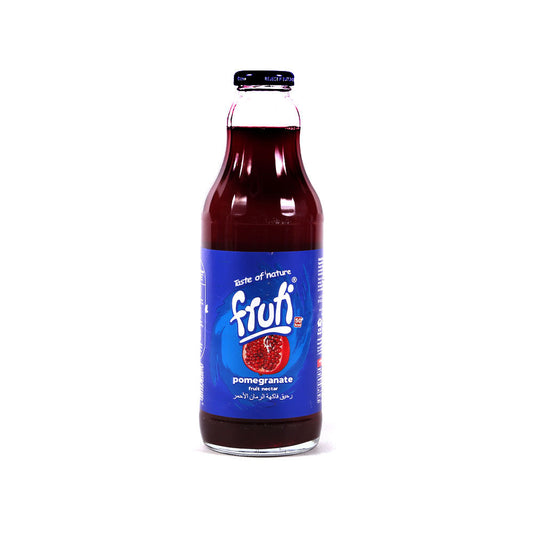 FRUTI POMEGRANT GLASS BOTTLE 1 LTR