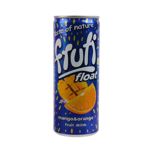 FRUTI FLOAT MANGO AND ORANGE DRINK CAN 250 ML