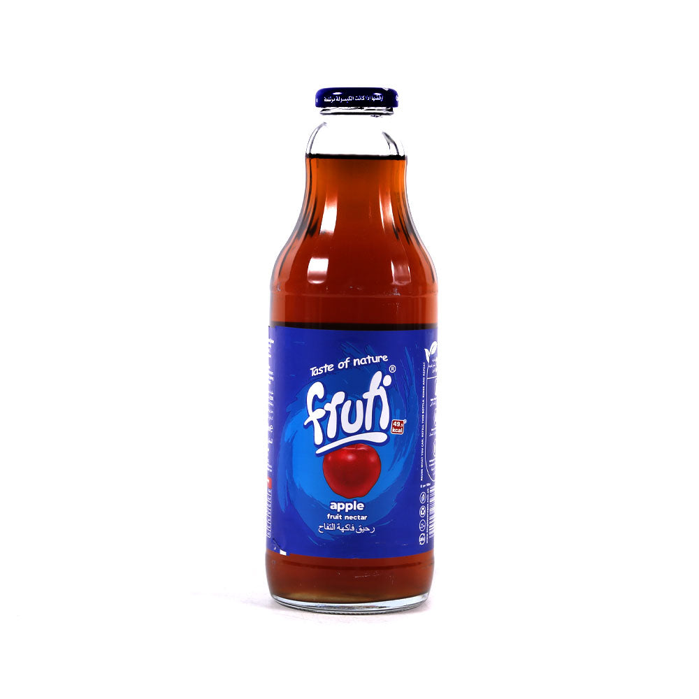 FRUTI APPLE GLASS BOTTLE 1 LTR