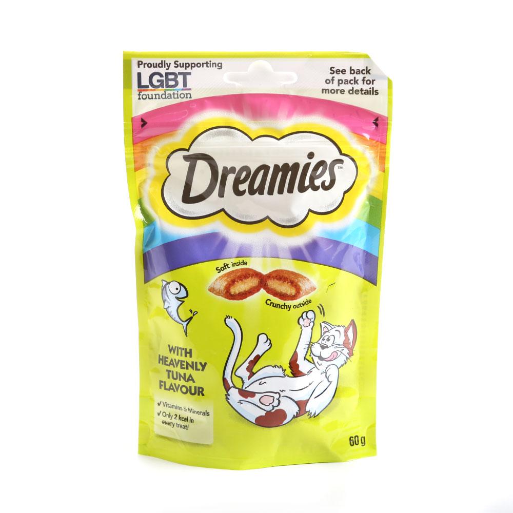 DREAMIES CAT FOOD TUNA FLAVOUR 60 GM