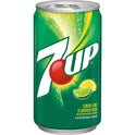 7UP Lemon Lime Soda Pop, 7.5 fl oz mini cans, 10 pack