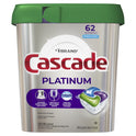 Cascade Platinum ActionPacs Dishwasher Detergent, Fresh Scent, 62 Count