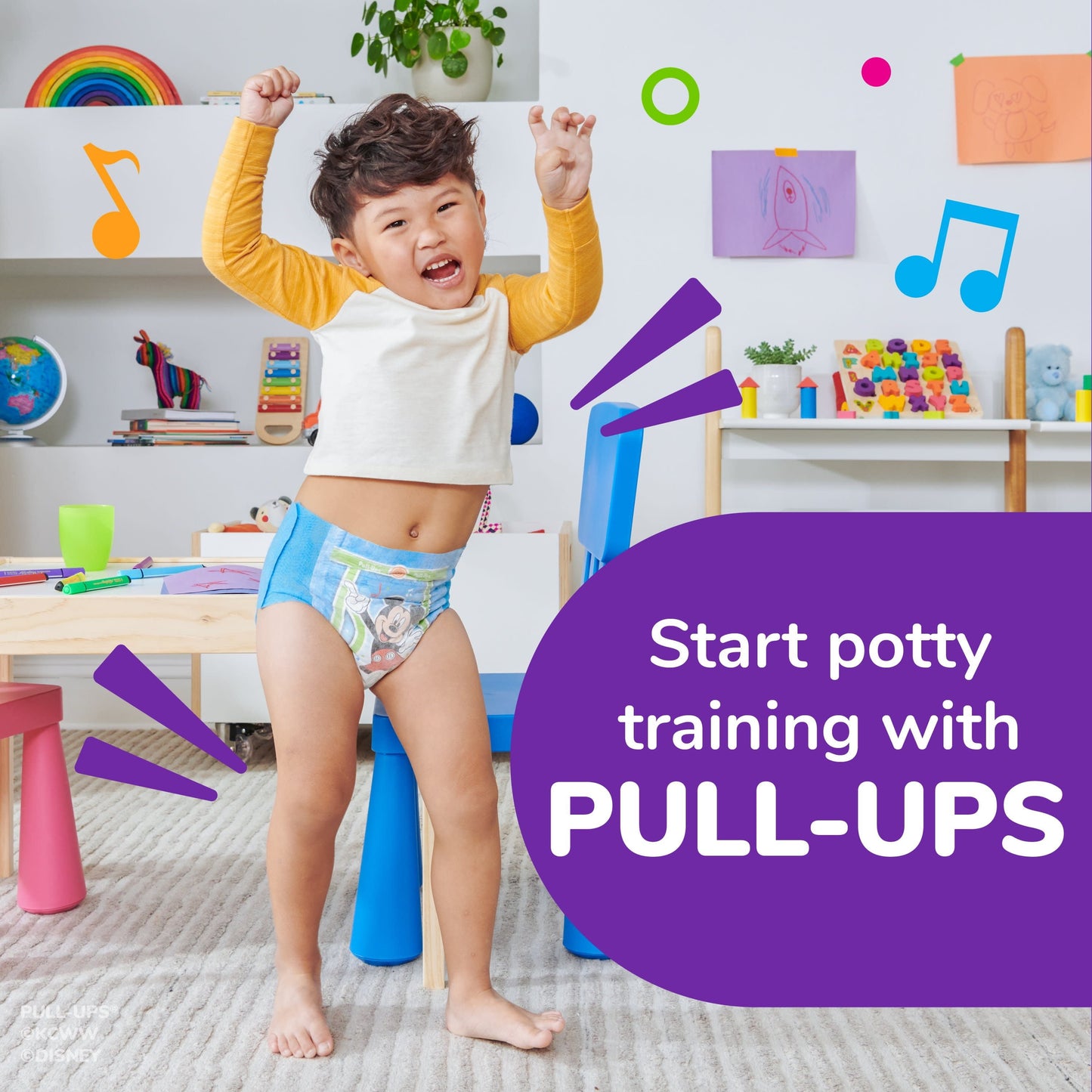 Pull-Ups Boys' Potty Training Pants, 2T-3T (16-34 lbs), 78 Count