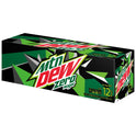 Mountain Dew Zero Sugar Citrus Soda Pop, 12 fl oz, 12 Pack Cans