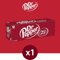 Dr Pepper Soda, 12 fl oz cans, 12 pack