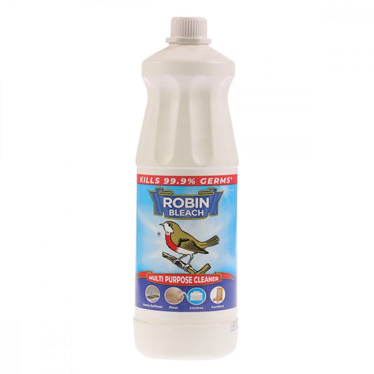 ROBIN BLEACH WHITENS AND KILLS GERMS 1 LTR