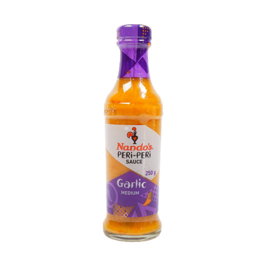 NANDOS PERI PERI SAUCE GARLIC MEDIUM 250 GM