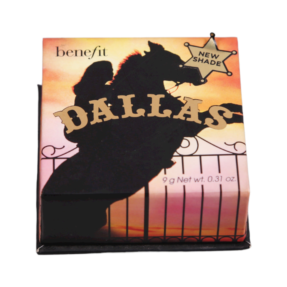 BENEFIT BRONER HIGHLIGHTER BLUSH DALLAS BLUSH BRONZE ROSE 9G