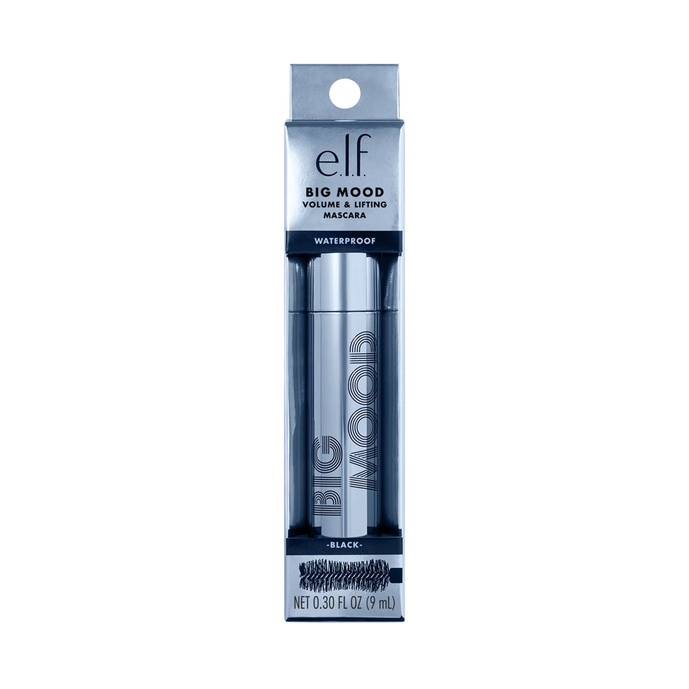 ELF BIG MOOD VOLUME & LIFTING WATERPROOF (BLACK) 9ML