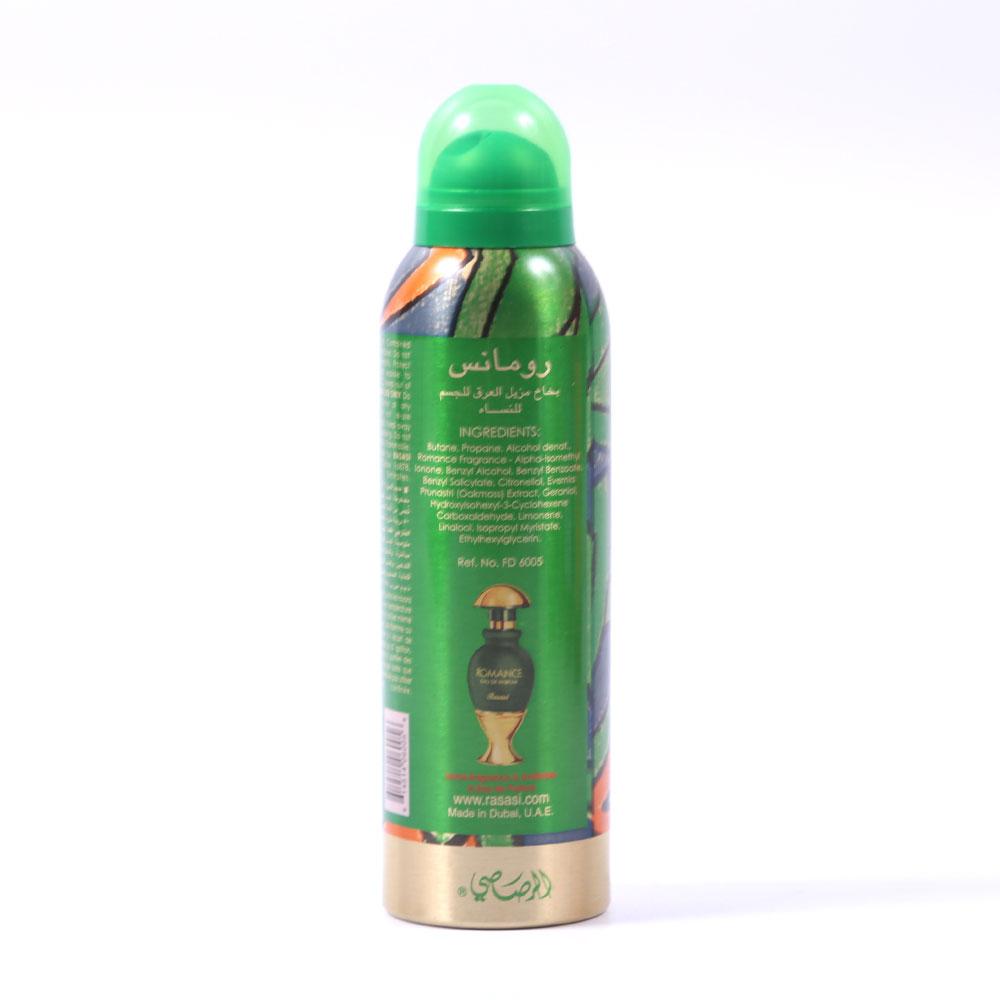 RASASI DEODORANT ROMANCE 200 ML