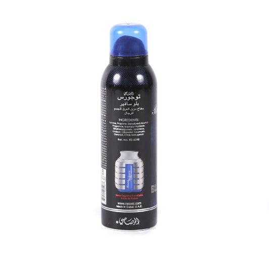 RASASI BODY SPRAY TOUJOURS BLUE SAPPHIRE 200 ML BASIC