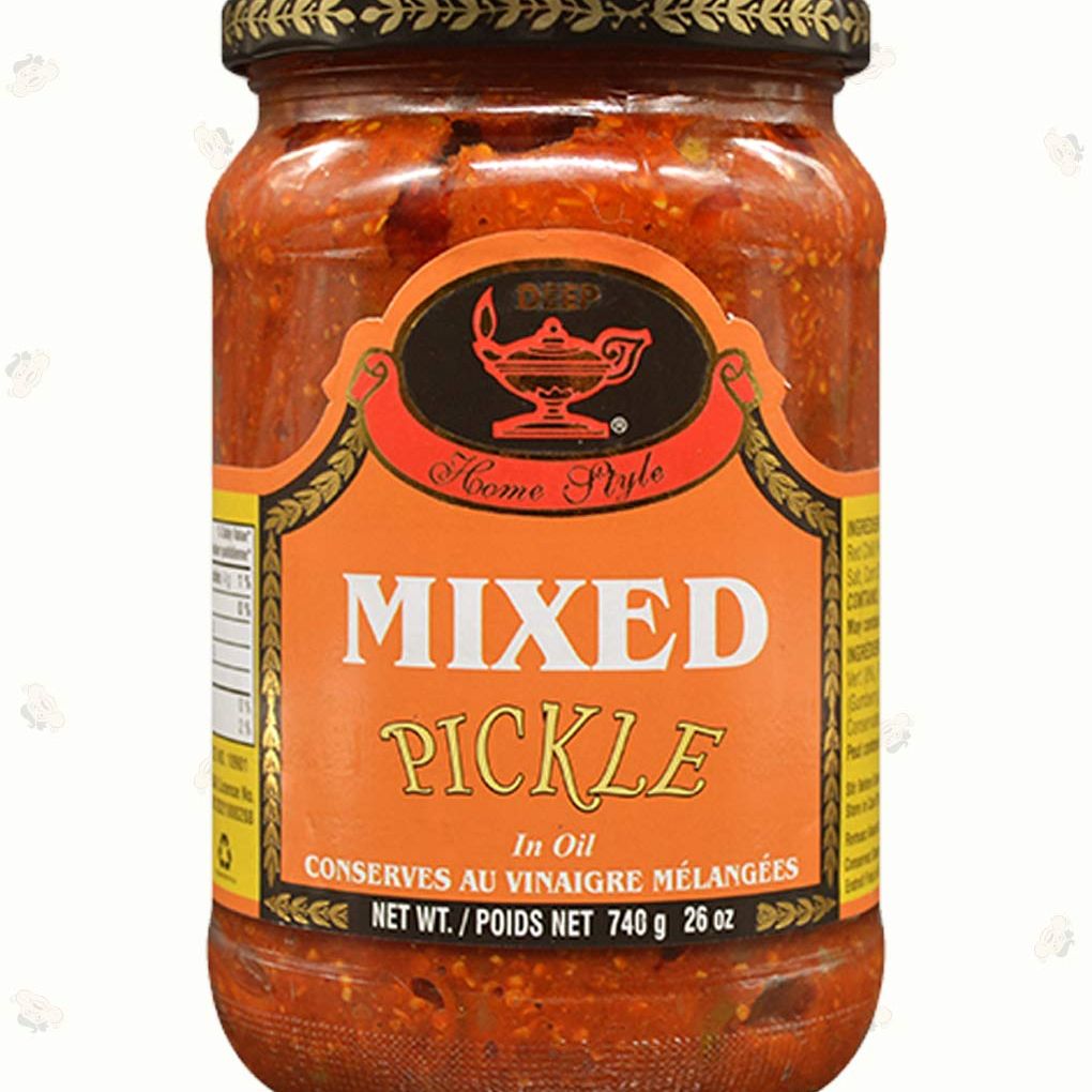 Deep Mixed Pickle (Mixed Vegetables)