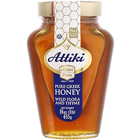 Attiki Pure Raw Greek Honey.