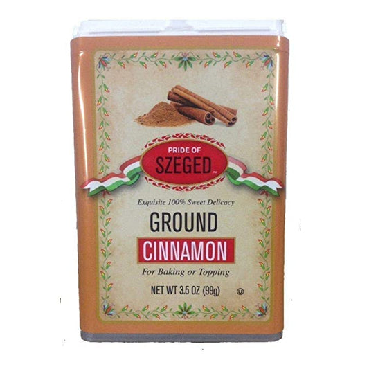 Pride of Szeged Ground Cinnamon Powder, Shaker and Pour Top