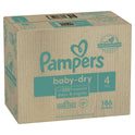 Pampers Baby Dry Diapers Size 4, 186 Count (Select for More Options)