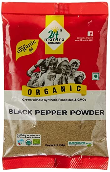 24 Mantra Organic Black Pepper Powder