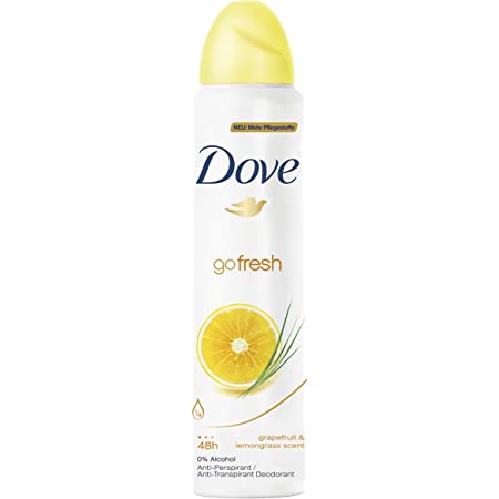 DOVE DEODORANT GO FRESH GRAPEFRUIT LEMONGRASS 150 ML