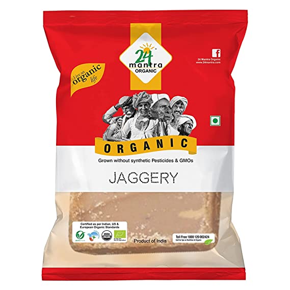 24 mantra Organic Jaggery Block