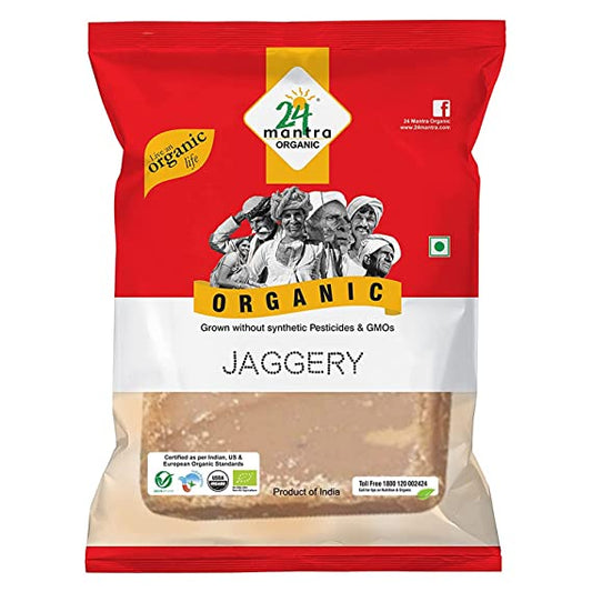 24 mantra Organic Jaggery Block