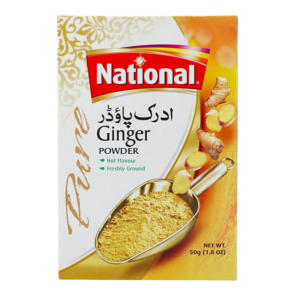 NATIONAL GINGER POWDER 50 GM