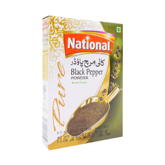 NATIONAL BLACK PEPPER POWDER 50 GM