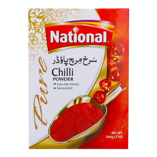 NATIONAL POWDER CHILLI 200 GM