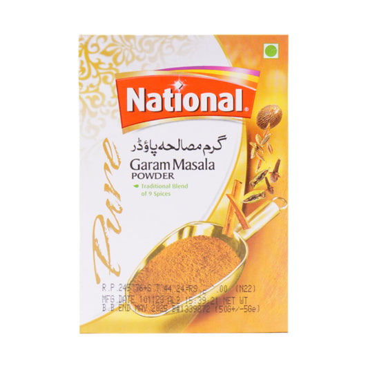 NATIONAL GARAM MASALA POWDER 50 GM