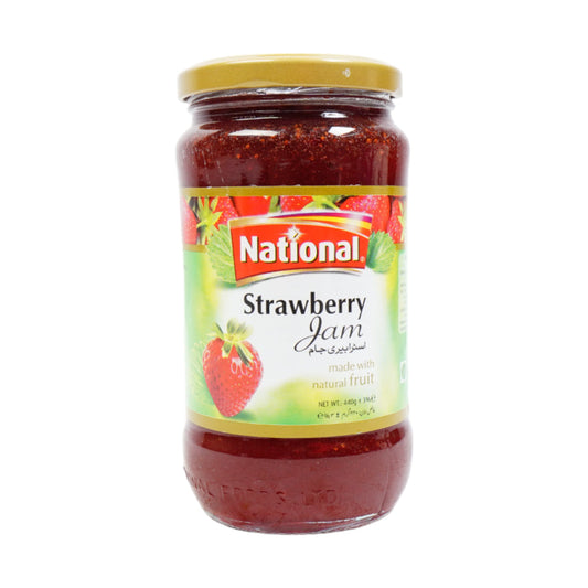 NATIONAL JAM STRAWBERRY 440 GM