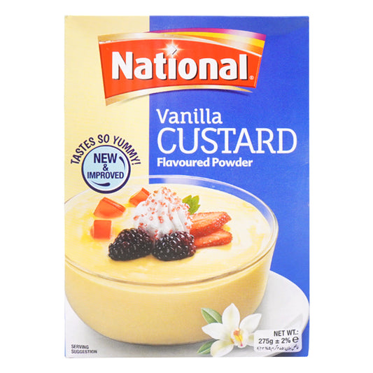 NATIONAL CUSTARD POWDER VANILLA 275 GM