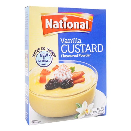 NATIONAL CUSTARD POWDER VANILLA 275 GM