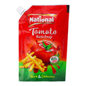 NATIONAL TOMATO KETCHUP POUCH 400 GM