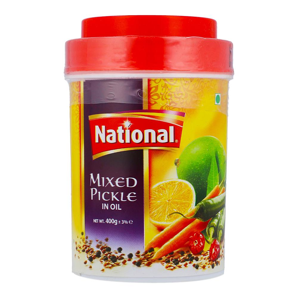 NATIONAL MIXED PICKLE JAR 400 GM